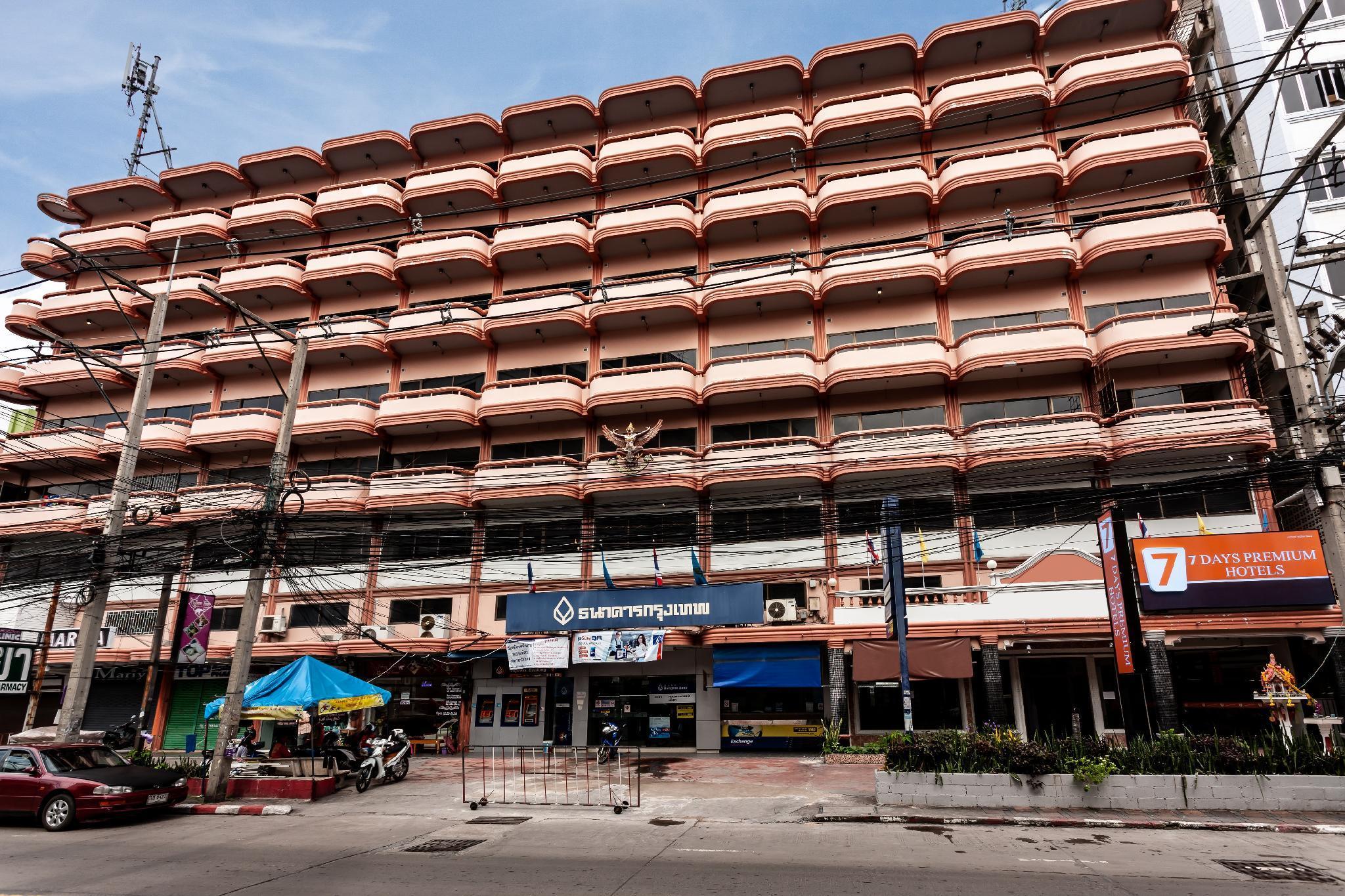 7 Days Premium Hotel Pattaya Exteriör bild